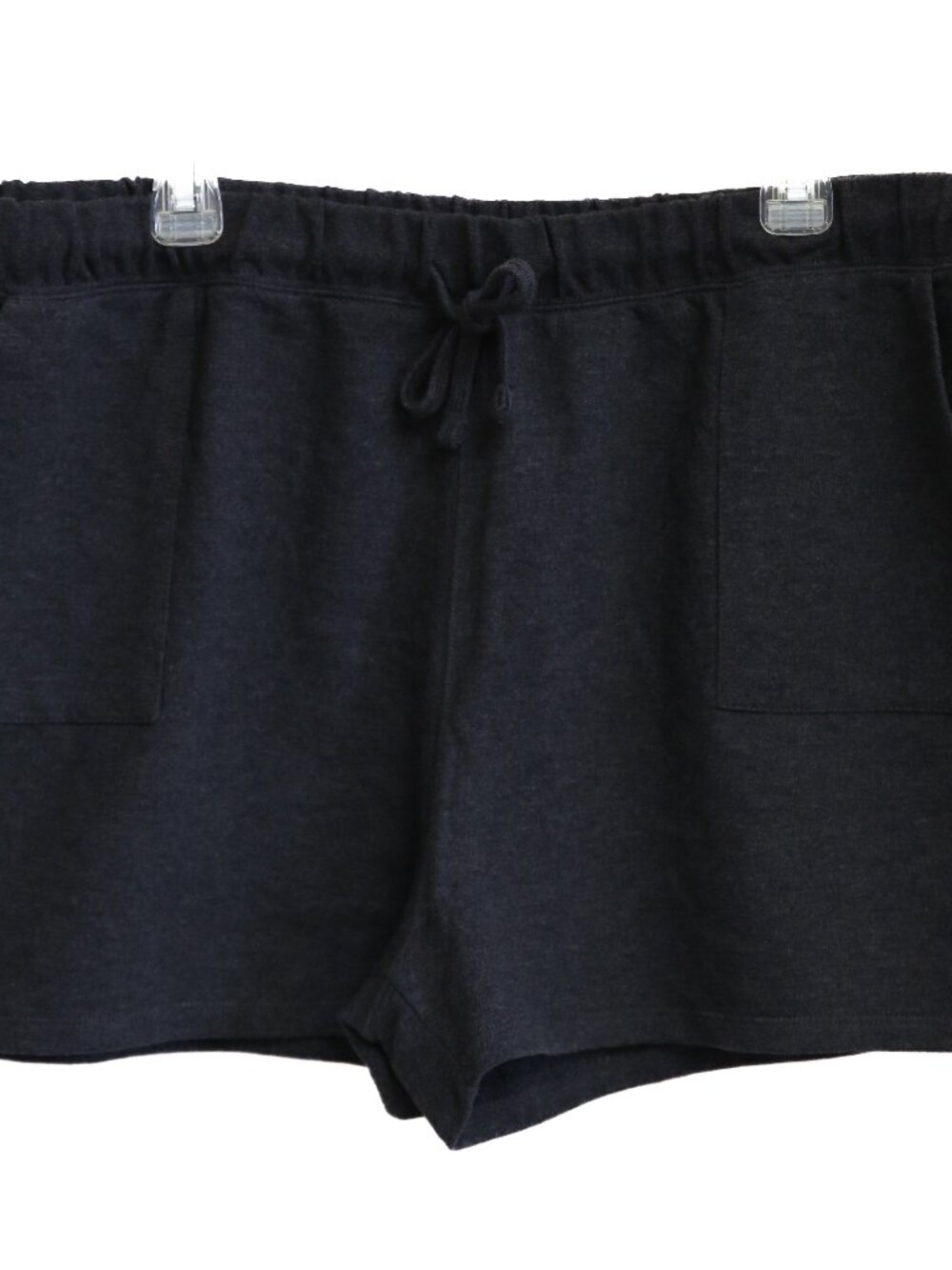 NWT! Lucky Brand Sweat Shorts Womens Size XL Charcoal Gray Drawstring Comfort